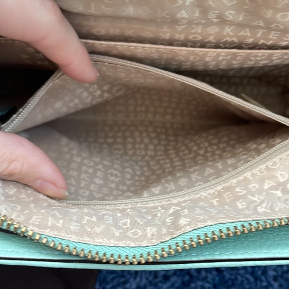 Kate Spade Light Blue Crossbody NWOT - Picture 8 of 11